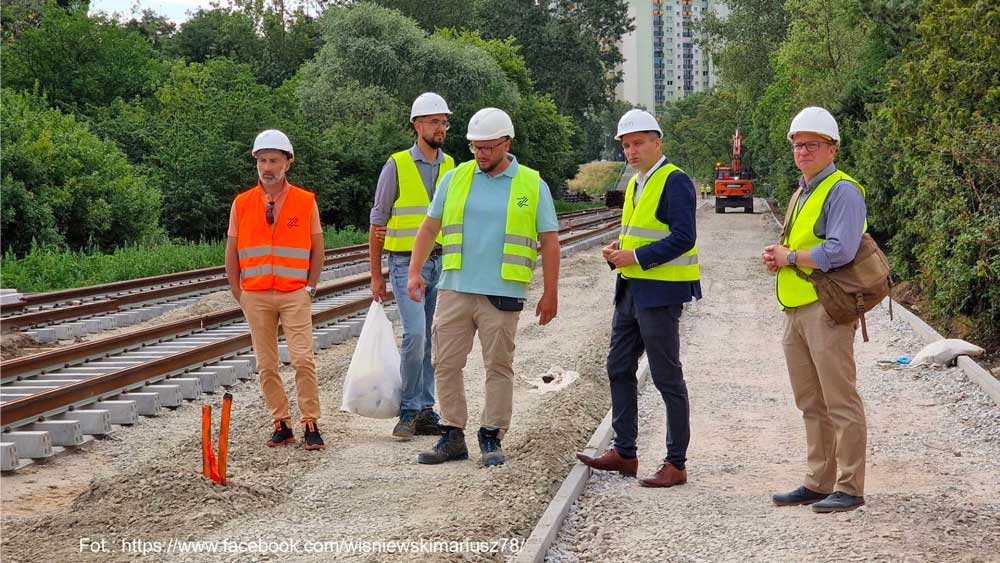 Wizyta Z-cy Prezydenta Miasta Poznania na budowie Trasy Kórnickiej