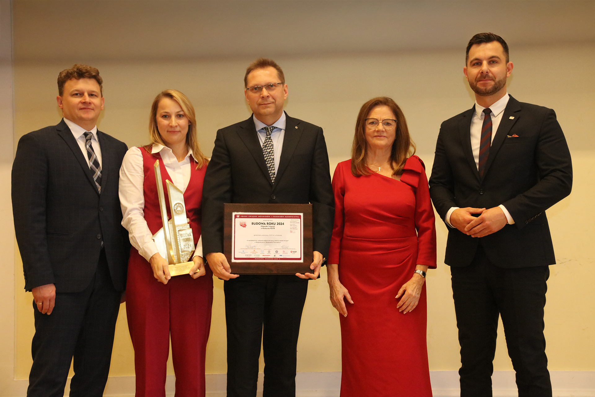 ZUE S.A. z tytułem Budowy Roku 2024! (Zajezdnia Annopol)