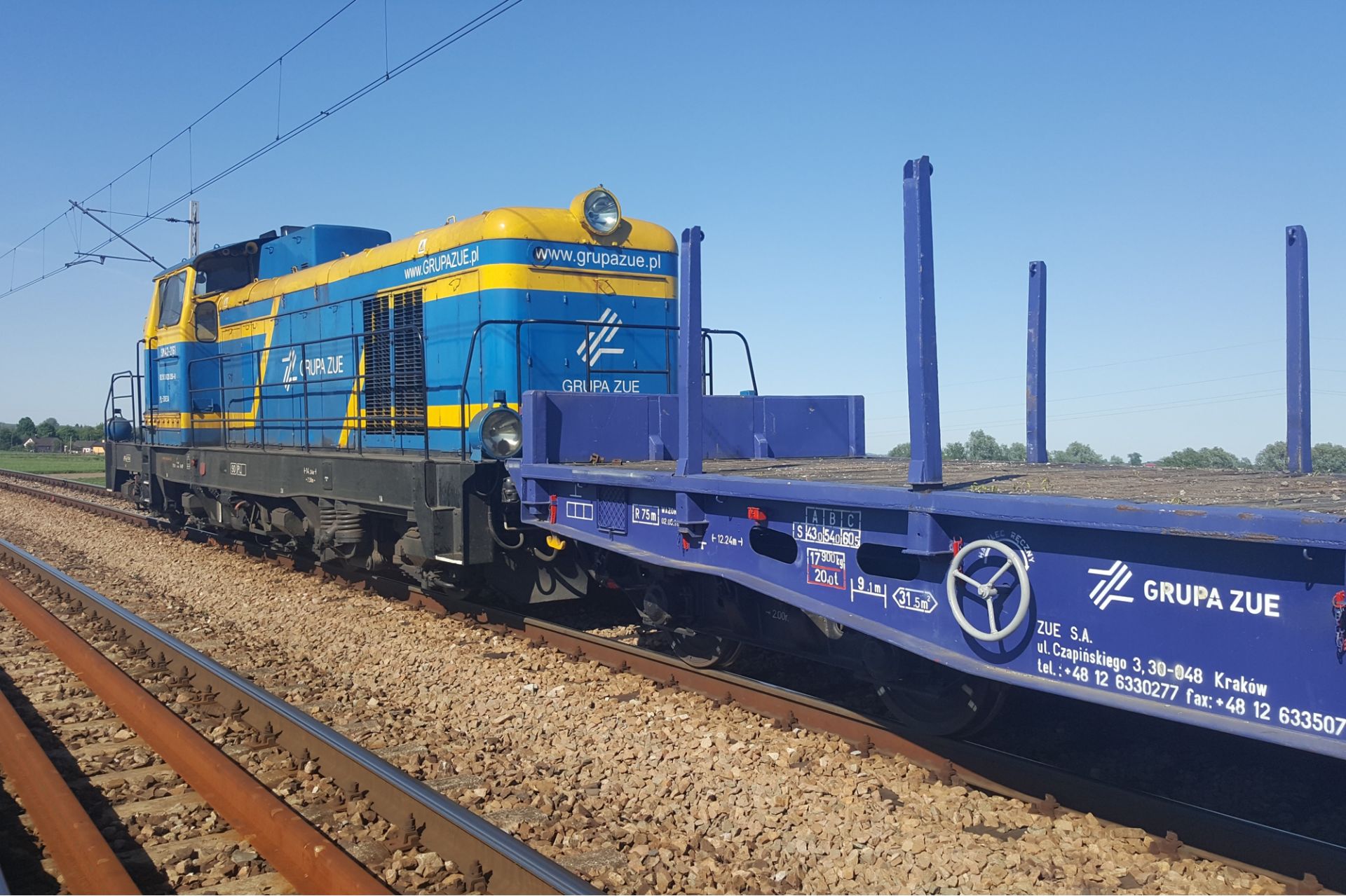 Wagon plaftorma 401Ze