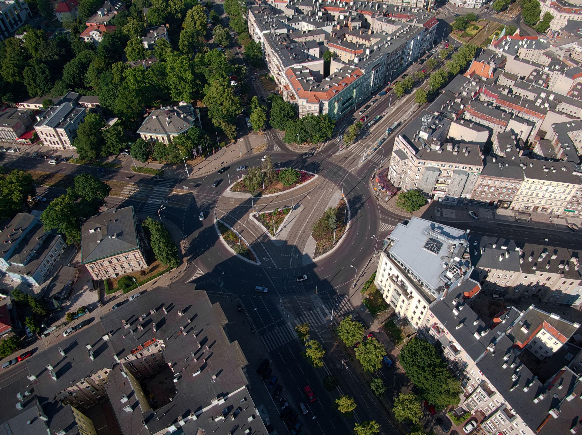 Przebudowa torowiska wraz z siecią trakcyjną w węźle Wyszyńskiego oraz Pl. Szarych Szeregów w Szczecinie