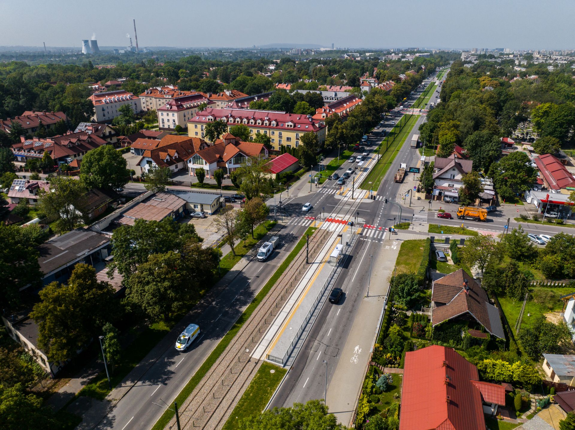 Przebudowa torowiska w ul. Jana Pawła II/ Ptaszyckiego od Pl. Centralnego do ul. Bardosa