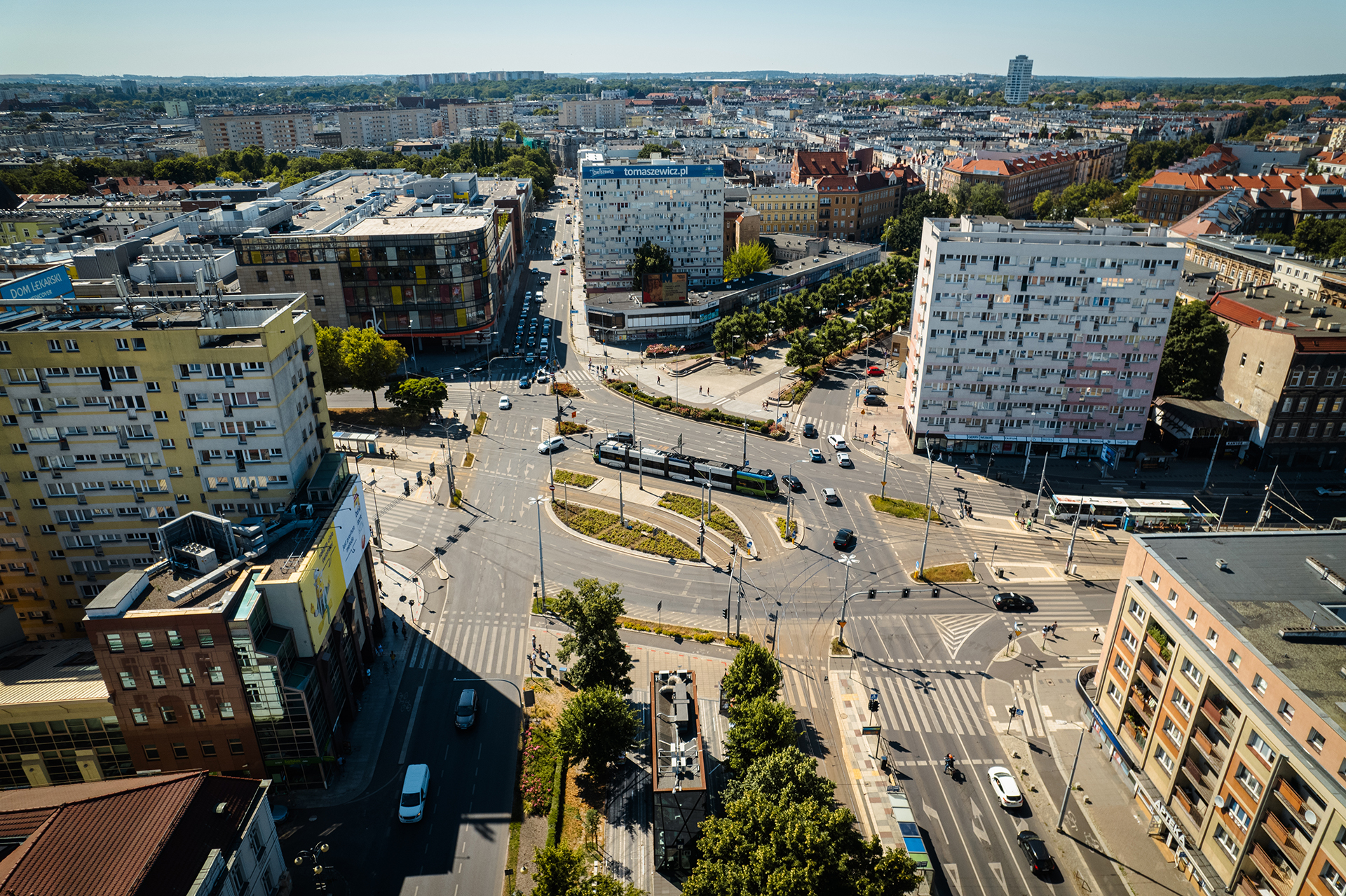 Przebudowa torowiska od Pl. Żołnierza Polskiego do pętli Niebuszewo oraz od Pl. Żołnierza Polskiego do Pl. Rodła w Szczecinie