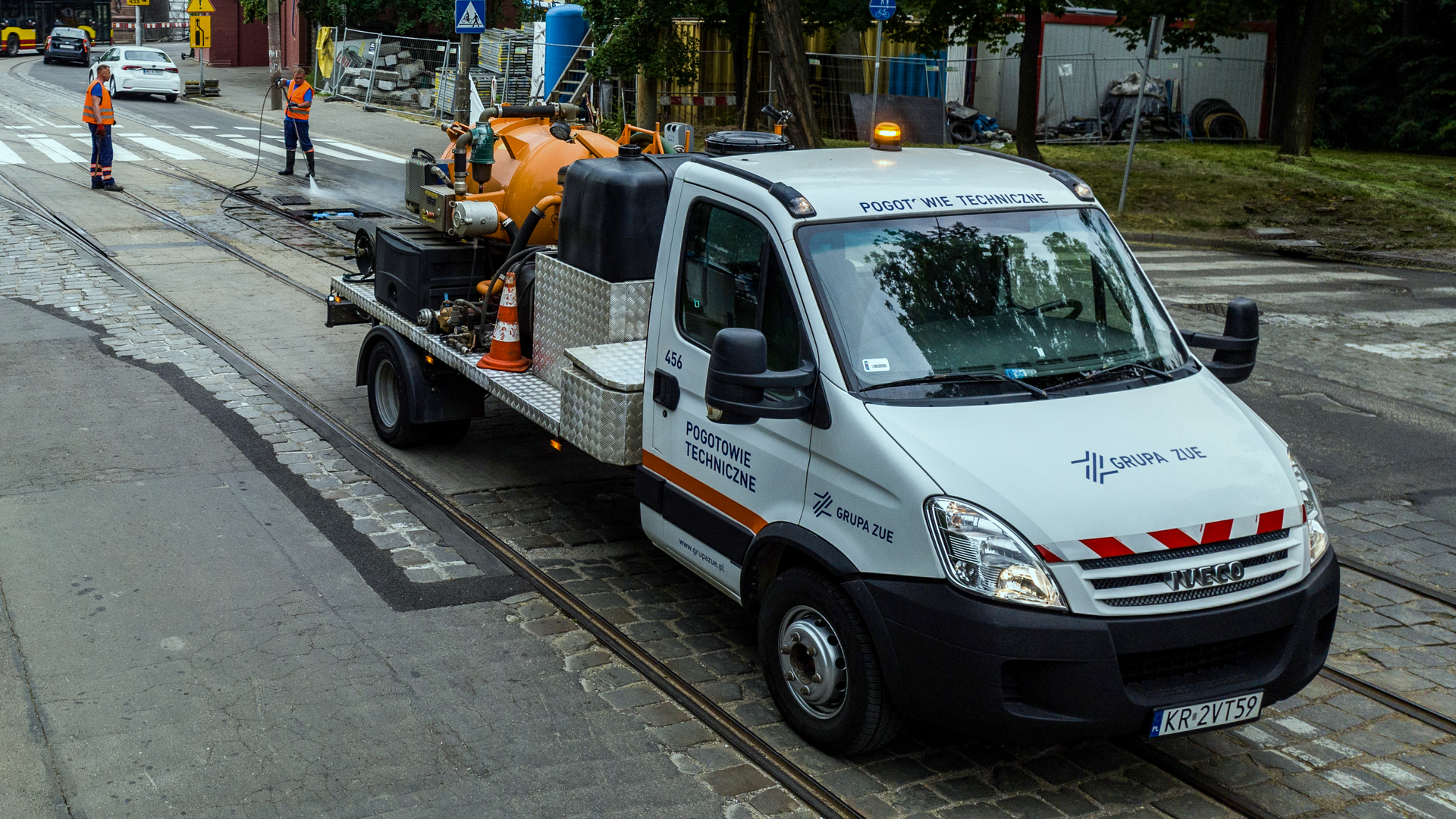 Konserwacja i naprawa zwrotnic oraz torów tramwajowych we Wrocławiu