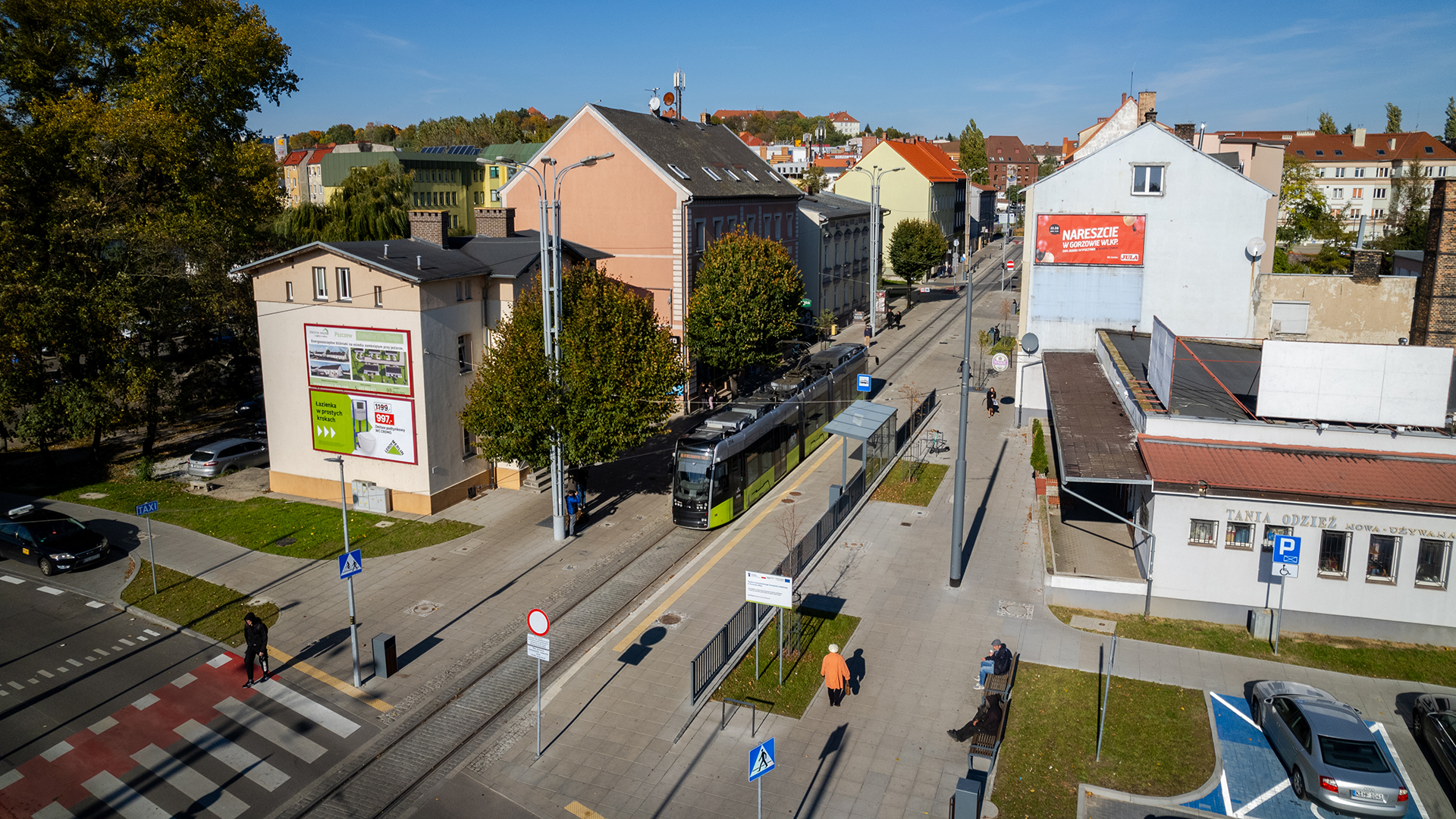 Przebudowa drogi wraz z torowiskiem w ul. Dworcowej  w Gorzowie Wlkp.