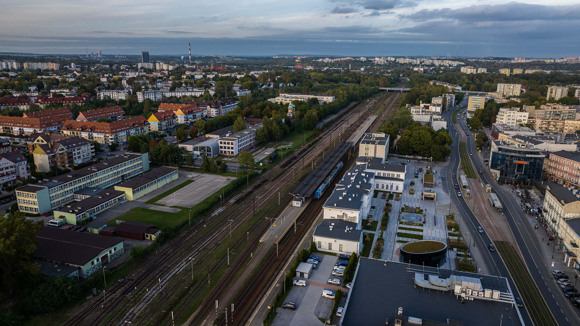 Wykonanie projektu wykonawczego i realizacja robót budowlanych  na odcinku Będzin - Katowice Szopienice Południowe