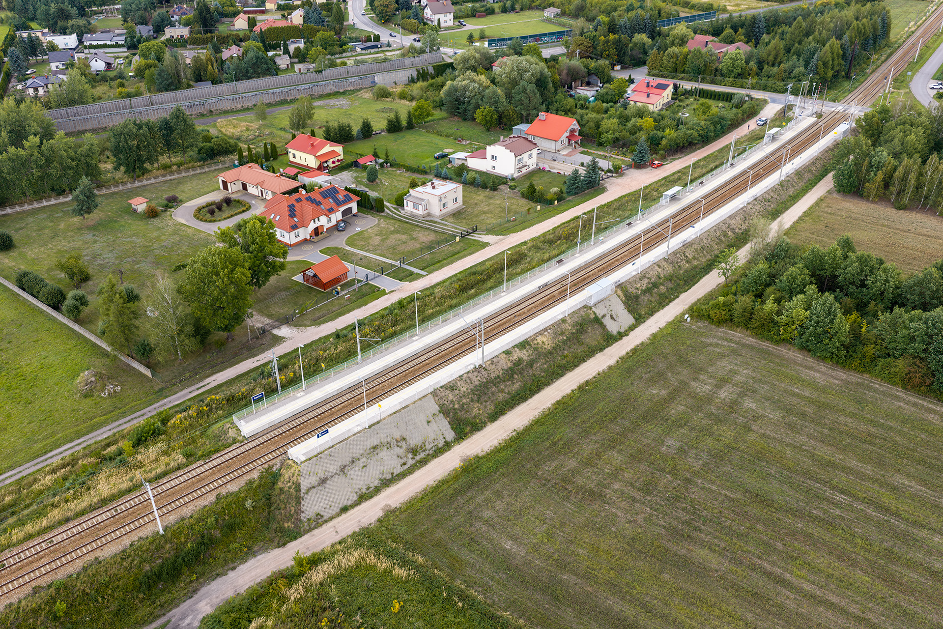 Budowa przystanku Kosów na linii kolejowej nr 22 szlak Wolanów-Radom Krychnowice