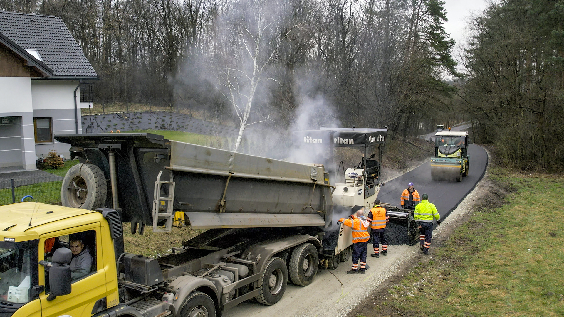 Naprawa i remonty dróg  w zakresie infrastruktury drogowej w Krakowie (Dzielnice VIII, IX,X)