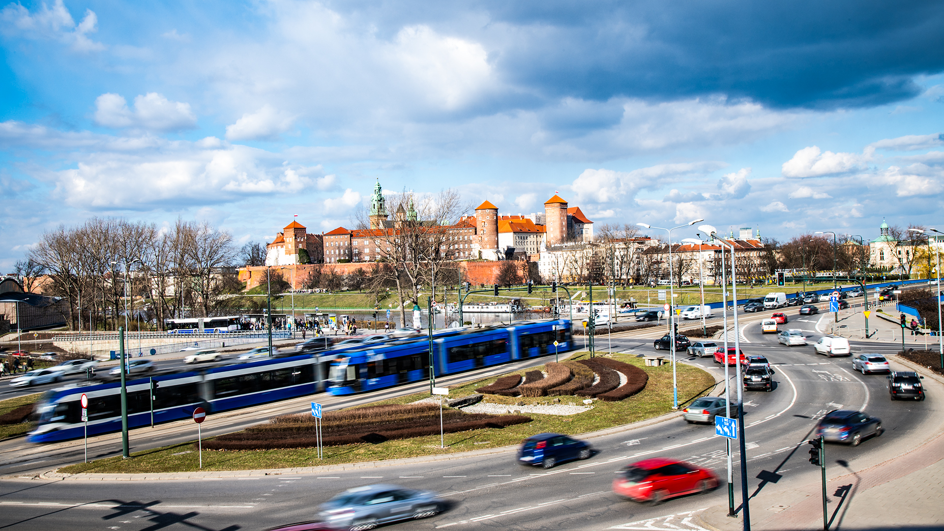 Remont mostu Grunwaldzkiego w Krakowie