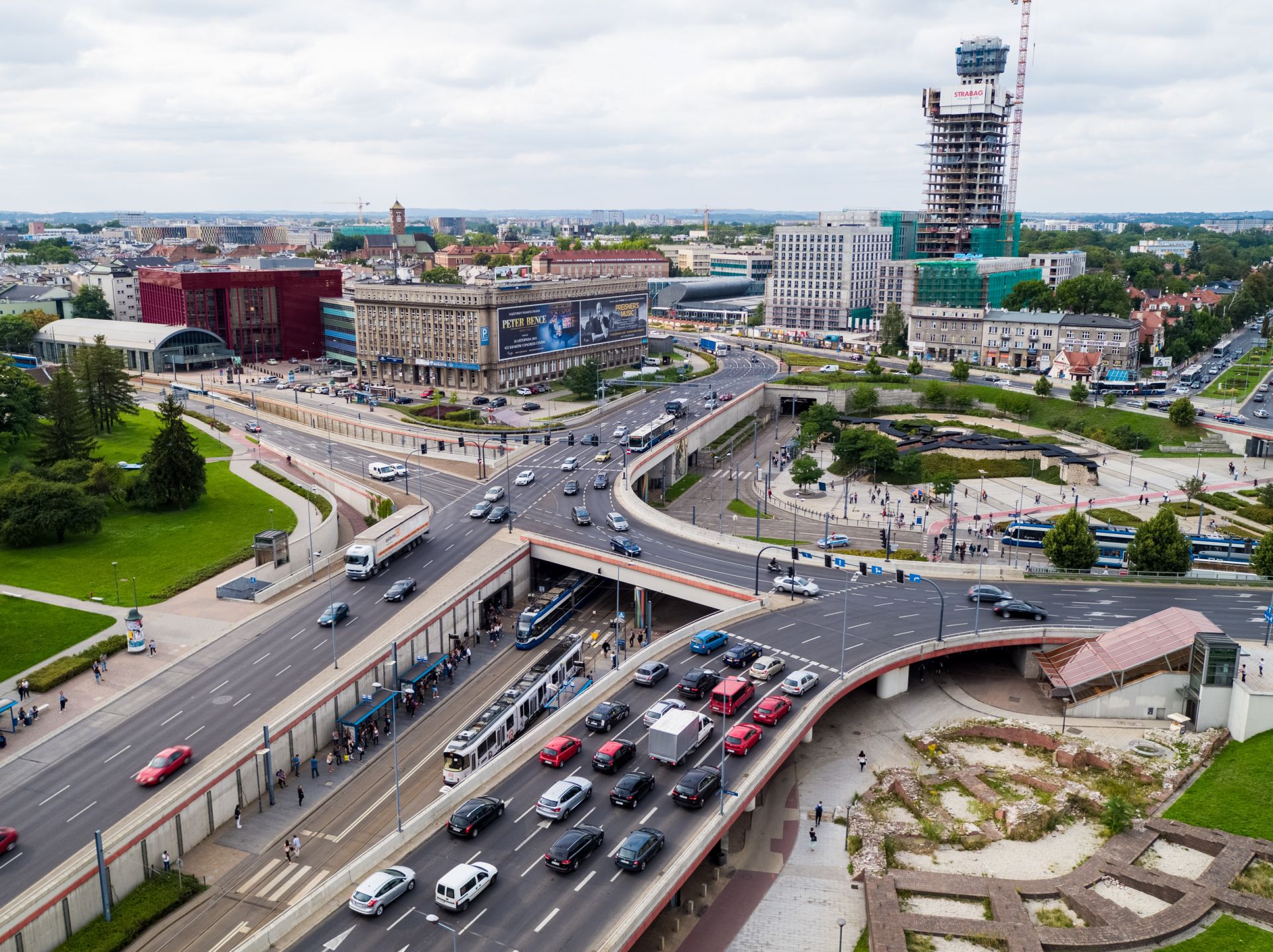 Krakowski transport miejski - infrastruktura szybkiego tramwaju