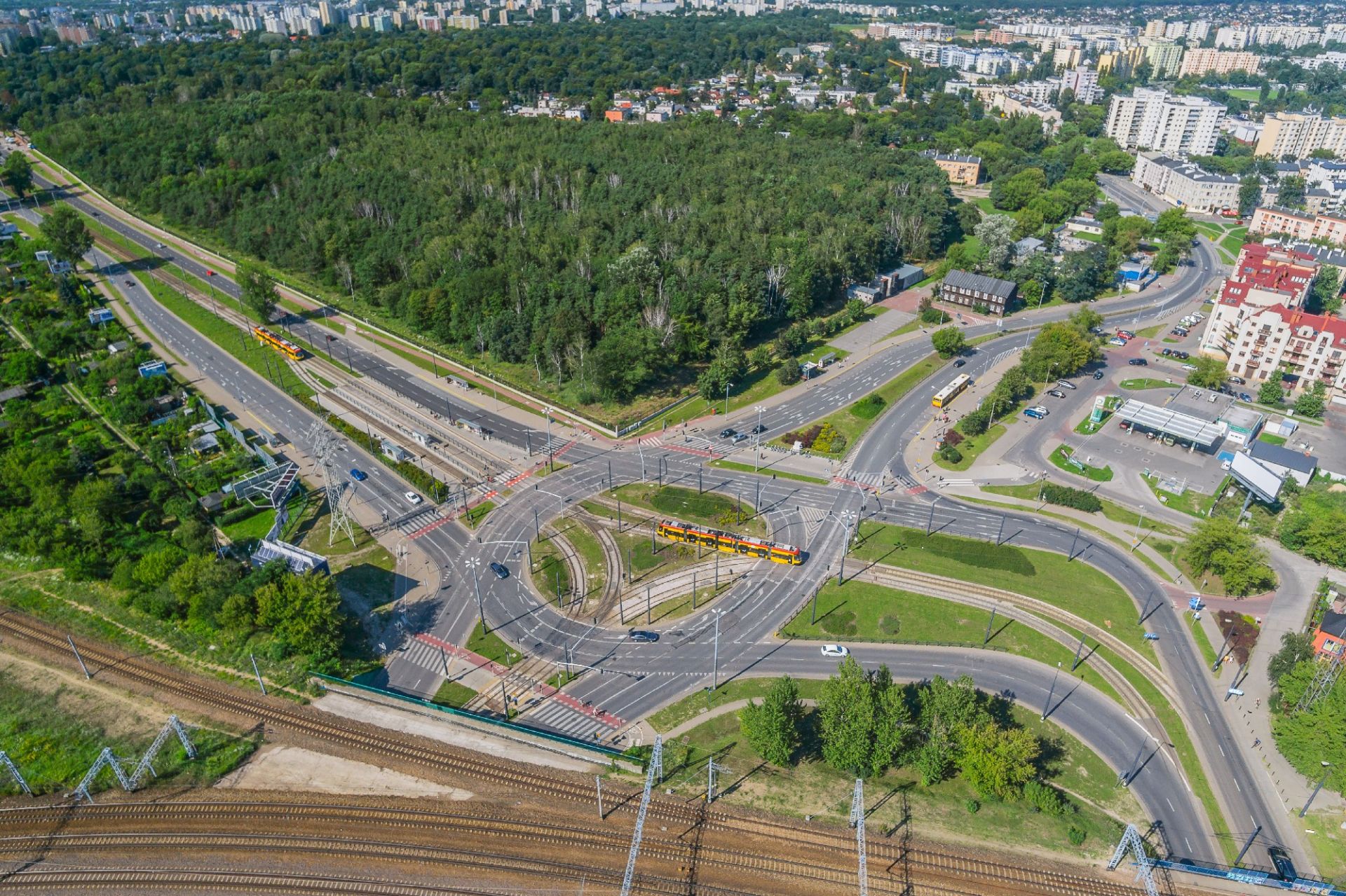 Przebudowa trasy tramwajowej na odcinku Dw. Wileński – Żerań Wsch. w Warszawie