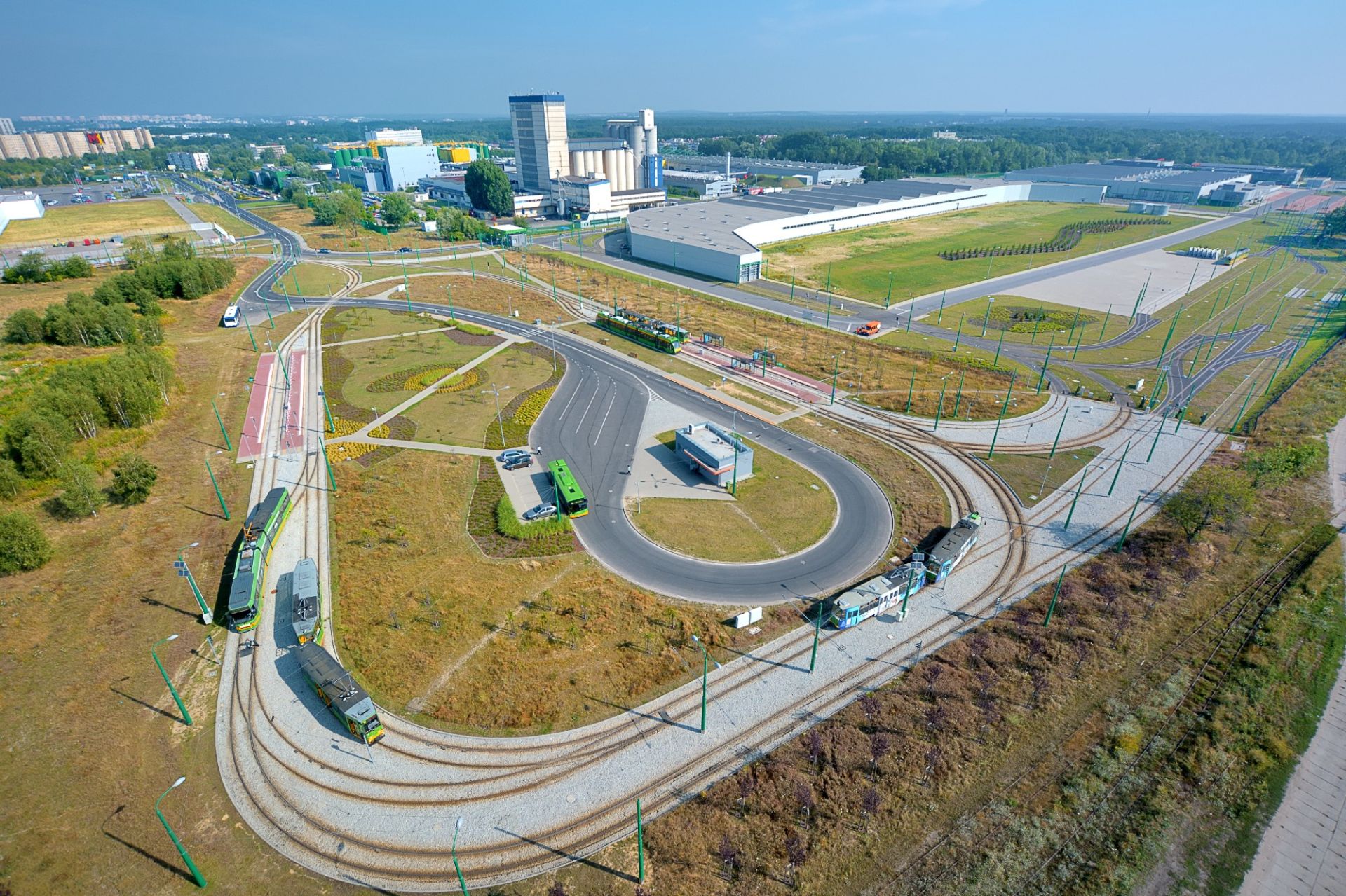 Budowa trasy tramwajowej os. Lecha – Franowo w Poznaniu