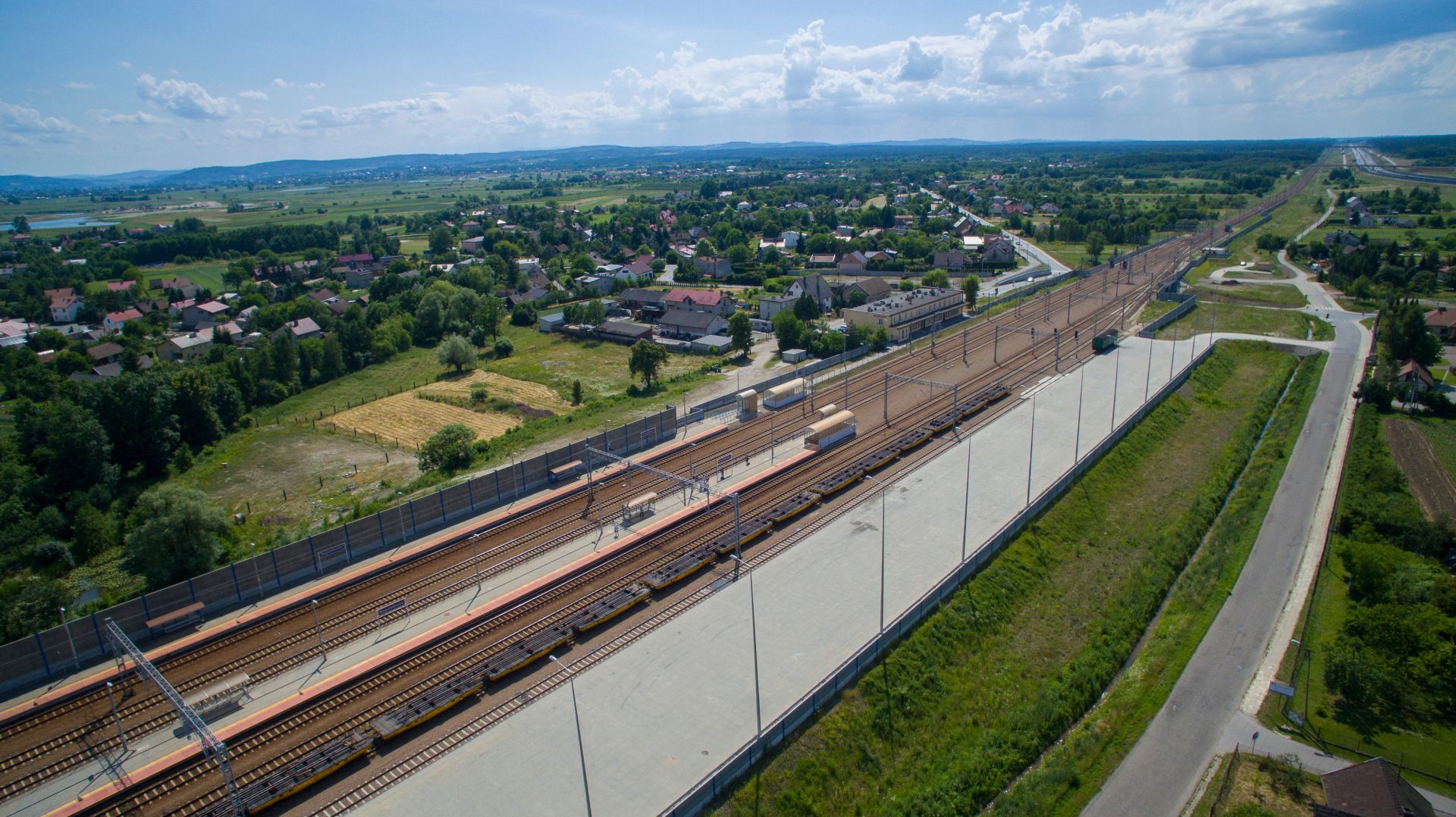 Zaprojektowanie i wykonanie robót budowlanych na linii kolejowej Kraków – Medyka – Granica Państwa na odcinku Biadoliny – Tarnów w km 61.300 – 80.200