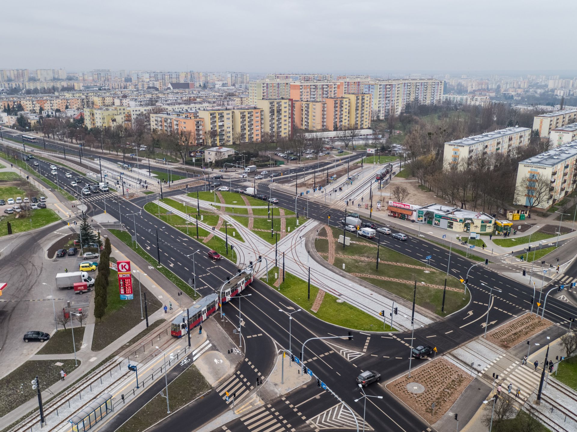 Przebudowa infrastruktury transportu szynowego w Bydgoszczy w ciągu ul. Wojska Polskiego od pętli Magnuszewska do węzła komunikacyjnego Wojska Polskiego, Szpitalna, Szarych Szeregów, Bełzy